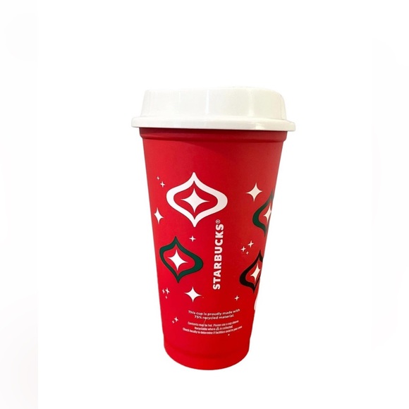 Starbucks RED Holiday Hot Cup NEW! 2023 - Picture 2 of 2
